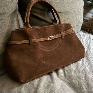 Elegant Brown Women's Handbag